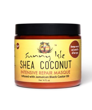 Sunny Isle Shea Coconut Intensive Repair Masque 16 fl oz