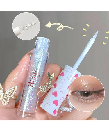 Erinde 6PCS Liquid Glitter Eyeshadow Eyeliner - Long Lasting Korean Makeup Sparkling Shimmer Quick Drying & Pigmented Loose Glitter for Stunning Eye Looks - Buy Online on GoSupps.com