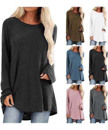 TARIENDY Women's Long Sleeve Ombre Tunic Top - Coffee, XX-Large - Buy Online on GoSupps.com