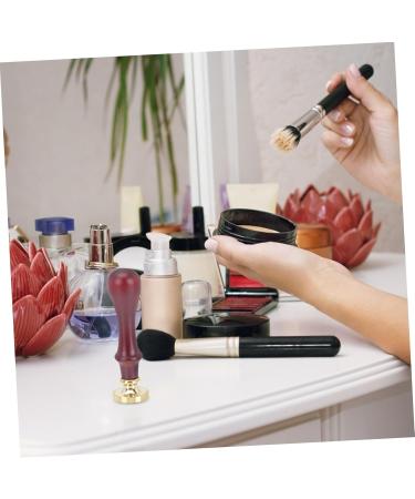 LALADEFIEE 3 Pcs Dispensing Plate Tool Cosmetic Stamper Eye Shadow Pencils Package Wooden Handle - Buy Online on GoSupps.com