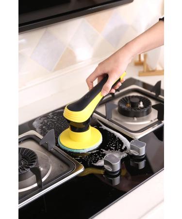 Replaceable Brush Heads for Electric Spin Scrubber - 16 Pack | Cordless Power Shower Cleaning Brush for Kitchen, Bathroom, Shower, Tub, Tile, Floor, Car - Buy Online on GoSupps.com