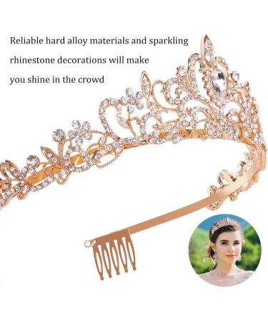  Crown Tiara with Comb | Birthday & New Year Tiara | Elegant International Shipping  - Buy Online on GoSupps.com