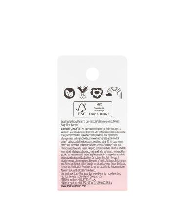 Pacifica Beauty Vegan Collagen Cuticle Nail Balm | Moisturizing Dry Nails | Coconut Oil, Sunflower Oil, Shea Butter, Vitamin E | Vegan & Cruelty Free - Buy Online on GoSupps.com