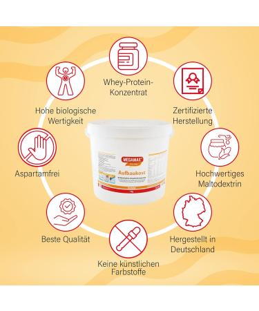 Buy Megamax Building Food Chocolate 7 kg - Protein Powder for Muscle Gain | Low-Fat Carb Drink for Strength & Weight Gain - Buy Online on GoSupps.com