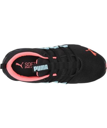 PUMA Women's Riaze Prowl Sneaker 9 - Black/Pink/Aquamarine - Buy Online on GoSupps.com
