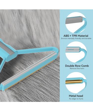 Emooncn 3-in-1 Lint Remover and Pet Hair Scraper with 3 Types of Scraping Heads - Buy Online on GoSupps.com