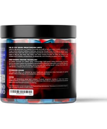 KLEVIRO Creatine Monohydrate Gummies - Blueberry & Pomegranate Creatine for Women and Men - Supplement Supports Muscle Gain Energy Pre and Post Workout Focus & Cognition Recovery - Buy Online on GoSupps.com