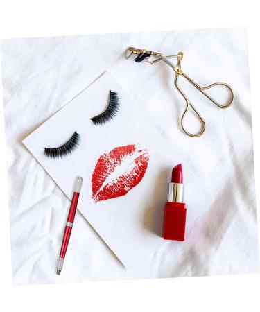 Didiseaon 2pcs Aluminium Makeup Eyebrow Make Microblading Pencil Manual Supply Embroidered Professional Pen 14.2x0.9cmx2pcs Redx2pcs - Buy Online on GoSupps.com
