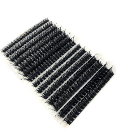 HBZGTLAD Mink Eyelashes 30D/40D/50D/60D/80D - 280 Bundles Natural 3D Individual Cluster Lashes for Stunning Volume - D Curl 0.07MM Mix - Buy Online on GoSupps.com