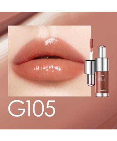 CARSLAN Hydrating Lip Gloss Serum with Vitamin E & Crithmum Maritimum Essential Oil - Buy Online on GoSupps.com