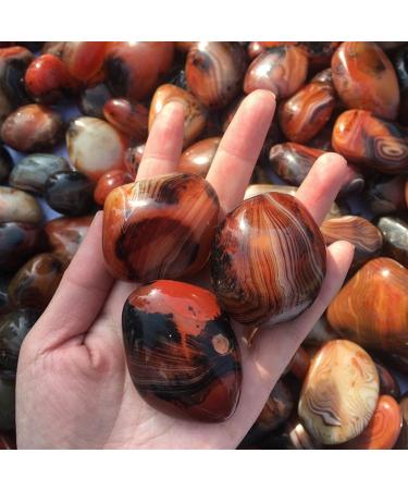 Natural Crystal Rough 1PC Natural Red Agate Stone Crystal Geode Sardonyx Gemstone Polished Palm Ore Rock Specimen Craft Decor (Color : 30-40mm Size : 1Pc) 1Pc 30-40mm - Buy Online on GoSupps.com