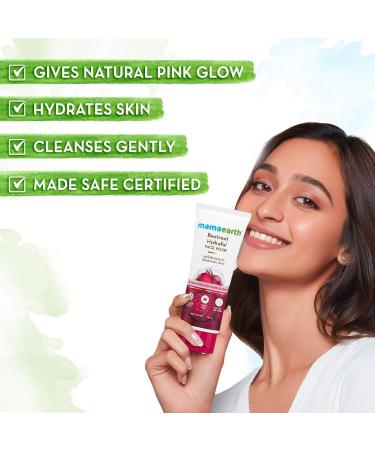 MAMAEARTH Beetroot Face Wash | 3.38 fl oz (100ml) - Buy Online on GoSupps.com