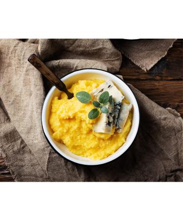 Molino Riva Instant Polenta 2.2 lb | Quick & Easy 2-Minute Ready-to-Enjoy Meal | Pack of 1 - Buy Online on GoSupps.com