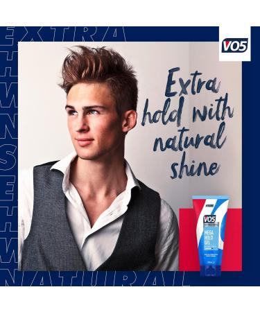 VO5 Mega Hold 24 hour extra strong control Styling Gel for perfectly groomed controlled natural hairstyle 200 ml Multi Buy 2 Pack - Buy Online on GoSupps.com