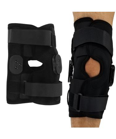 Buy Hinged Knee Brace - Fixed Support & Wrap for Knee Joint | Comfortable Knee Sleeve & Braces for Enhanced Stability - Buy Online on GoSupps.com