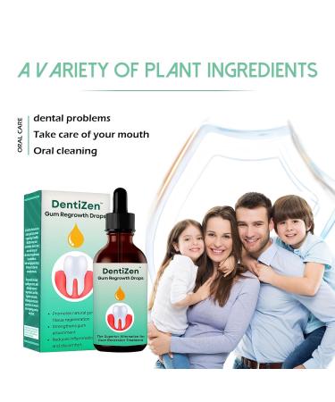 Dentiz Gums Growth Drops - Regrow & Repair Gums Treat Gum Diseases - 3PCs - Buy Online on GoSupps.com