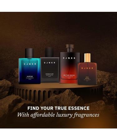 Dj'okr On The Rocks Perfume for Men 100 ml Eau De Parfum Premium Luxury Long Lasting Fragrance Spray - Buy Online on GoSupps.com
