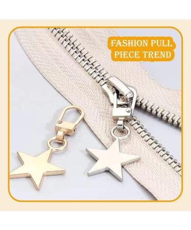 20-Piece Zipper Replacement Set - Metal Zip Pendants in 5 Colors for Jackets Cases & Boots - International Shipping - Buy Online on GoSupps.com