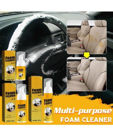 Homebbc Foam Cleaner Multi-Purpose Foam Cleaner Foam Cleaner for Car Car Multi-Purpose Foam Cleaner (60ml+100ml) - Buy Online on GoSupps.com