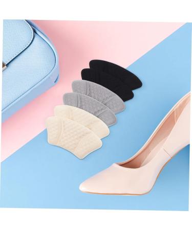 FRCOLOR 6 Pairs Anti-Wear Heel Cushions - Shoe Inserts & Grips for Women's Comfort | Durable Heel Pads & Liners - Buy Online on GoSupps.com
