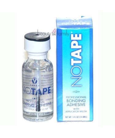 No Tape Professional Bonding Adhesive with Applicator Brush 0.5 Oz