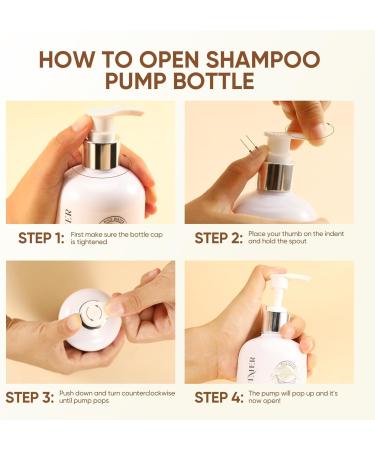 Shampooing r g n rant l'eau de riz shampoing r g n rant la biotine pour cheveux fins et cassants pour hommes et femmes 2Pcs - Buy Online on GoSupps.com