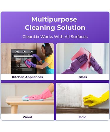 Cleanlix Cleaner Cleanlix Cleaner for Instant Stain Removal Cleanlix Cleaning Spray All-Purpose Cleaning Spray Deep Cleaning (30pcsCleanLix tablet) - Buy Online on GoSupps.com