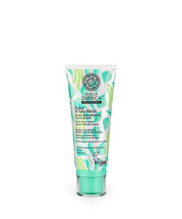 Natura Siberica Polar White Birch. Pore minimising face mask - Buy Online on GoSupps.com