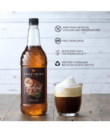 Sweetbird Sirop noisette 1L - Buy Online on GoSupps.com