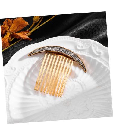 PAMINGONO 1 Set Star Moon Hairpin Wedding Side Comb Hair Decor Wedding Hair Combs Bridal Hair Comb Hair Clip Side Comb Wedding Hair Barrettes Star Hair Barrettes Star Hairpins Hair Clip Comb - Buy Online on GoSupps.com