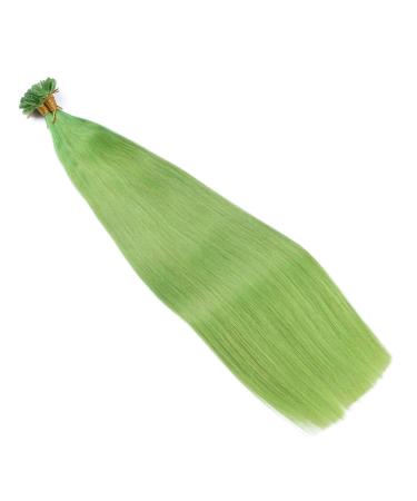 High-Quality Keratin Bonding Hair Extensions - Green - 60cm - 200 Strands - 100% Real Hair U-Tip by Novon - Buy Online on GoSupps.com
