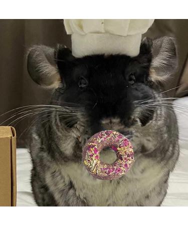 Lacrima Rabbit Chew Toys Donuts 13PCS - Natural Bunny & Guinea Pig Teeth Health Treats - Buy Online on GoSupps.com