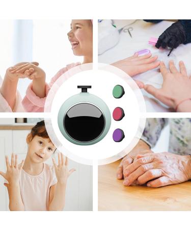 Portable Nail Clipper - Electric Nail Trimmer Domestic Nail Trimmer | Practical Finger Nail Cutter Easy to Use Manicure Pedicure Scissors for Adults Seniors Kids Men Women - Buy Online on GoSupps.com
