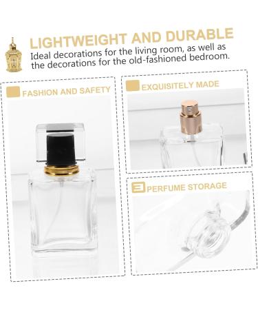 Healeved Perfume Spray Bottle Refillable Perfume Sprayer Perfume Glass Sprayer Empty Spray Bottle Refillable Perfume Bottle Perfume Glass Bottle Travel Perfume Sprayer Perfume 10x5cm Black - Buy Online on GoSupps.com
