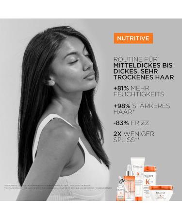 K rastase Nutritive Masquintense Riche - Deep Nutrition Hair Treatment for Very Dry Fine to Medium Hair 200ml - Paraben-Free Moisturizing & Nourishing Care - Buy Online on GoSupps.com