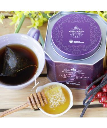 Harney & Sons Tower of London Black Tea - 30 Sachets, 2.67 oz | Fresh Blend - Buy Online on GoSupps.com