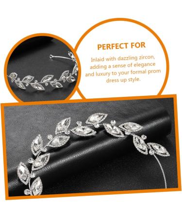 minkissy Bridal Hair Accessories Headbands Zirconia Headband Bridal Headpiece Bridal Hair Vine Bride Wedding Alloy - Buy Online on GoSupps.com