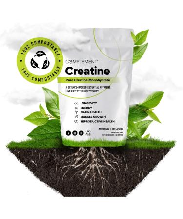 Complement Chocolate Protein & Creatine Bundle Plant-Based Protein Powder and Creatine Monohydrate for Enhanced Muscle Performance - Buy Online on GoSupps.com