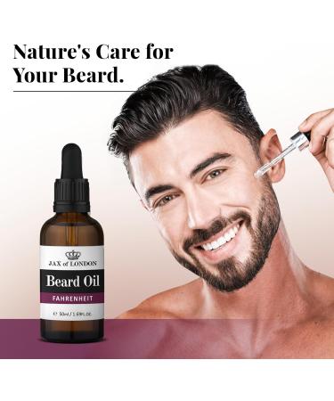 Jax of London Fahrenheit Inspired Beard Oil 100ml Bundle Pack. Beard Conditioning & Growth Oil with Vitamin E Luxury Scented Men s Cologne Fragrance Fahrenheit 50 ml (Pack of 2) - Buy Online on GoSupps.com