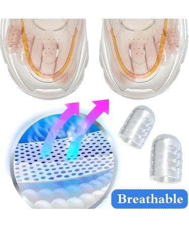 Silicone Toe Protectors - 30 Pcs Anti-Friction Gel Covers for Corns, Blisters & Ingrown Toenails - Buy Online on GoSupps.com