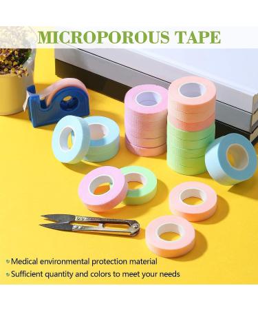 zutaa 24 Piece Rolls Eyelash Tape Adhesive Breathable Fabric Tape Makeup Lash Tape For Eyelash Extension - Buy Online on GoSupps.com
