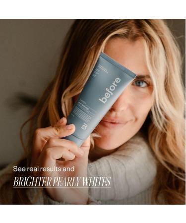 SuperMint Whitening Toothpaste - Clean, Natural Ingredients, Low Abrasion, Long Lasting Freshness | 3.5oz Plant Based Recyclable Tube - Buy Online on GoSupps.com