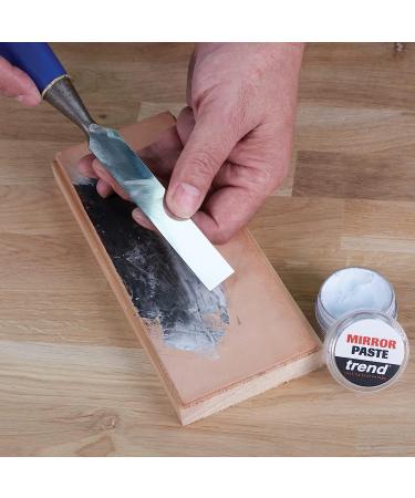Trend Ultra Fine Mirror Paste & Leather Strop Kit - Knife and Tool Sharpening - Buy Online on GoSupps.com