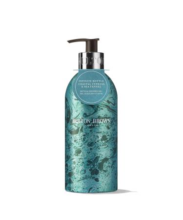 Molton Brown Coastal Cypress and Sea Fennel Bath and Shower Gel Limited Edition Infinite Bottle 400 ml