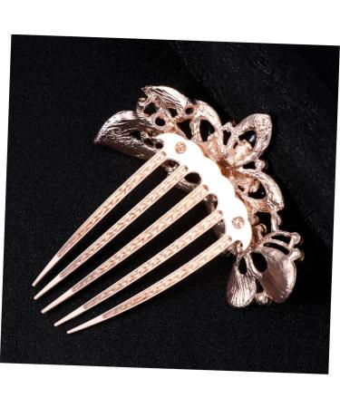 POPETPOP barrettes for women bridesmaid hair accessories goody hair clips for women vintage hair comb floral hair comb wedding jewelry for bridesmaids Fashion Headwear Wedding Headdress pin - Buy Online on GoSupps.com