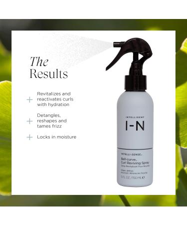 Bell-curve Curl Reviving Spray for Curly Hair Rejuvenating Protein-Infused Mist Vegan 5 Oz - Buy Online on GoSupps.com