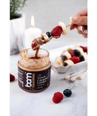 BAM Cocoa and Hazelnut Protein Spread Palm Oil Free 18% Gluten Free Protein Cream 200g - Buy Online on GoSupps.com
