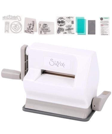 Sizzix Sidekick Starter Kit 661770: Portable Manual Die Cutting & Embossing Machine for Arts, Crafts, Scrapbooking & Cardmaking | 6.35 cm Opening - Buy Online on GoSupps.com