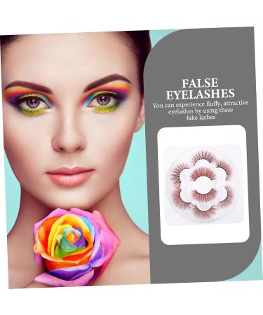 Beavorty 4 Pairs 3d false lashes make up 3d curly makeup fake eyelashes natural Miss Fake eyelashes European and American 3d fake eyelashes eyelashes 3d fake lashes fluffy slim soft - Buy Online on GoSupps.com