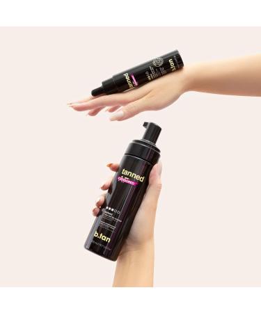 B.an Dark Self Tanner Kit | Fast-Acting Sunless Tanner Bundle | Vegan & No Artificial Smell | 200ml Mousse & Applicator Glove - Buy Online on GoSupps.com